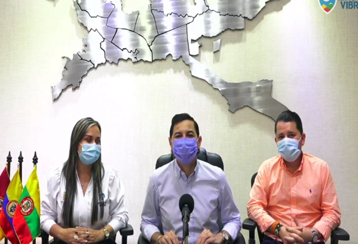 Alcalde Andrés Fabián Hurtado y equipo de trabajo 2021