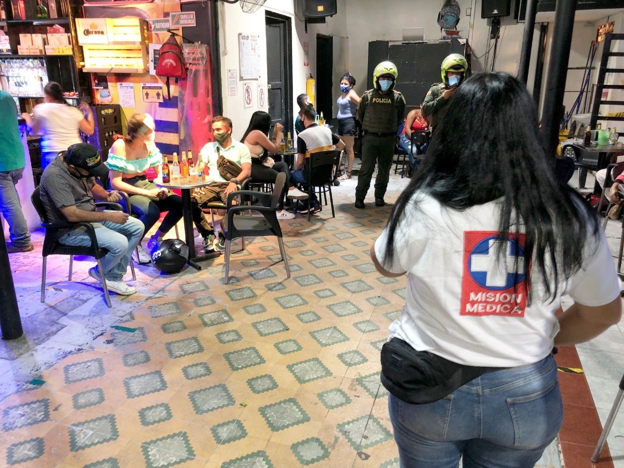 Inspección a establecimientos comerciales