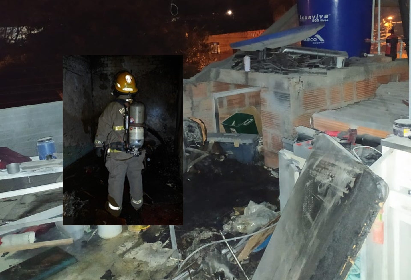 Bomberos de Ibagué atendieron tres incendios estructurales