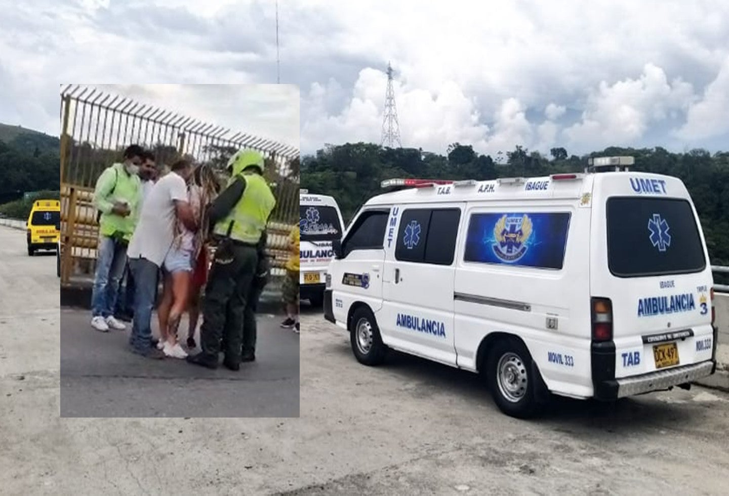 Dos mujeres intentaron lanzarse del Puente de La Variante de Ibagué