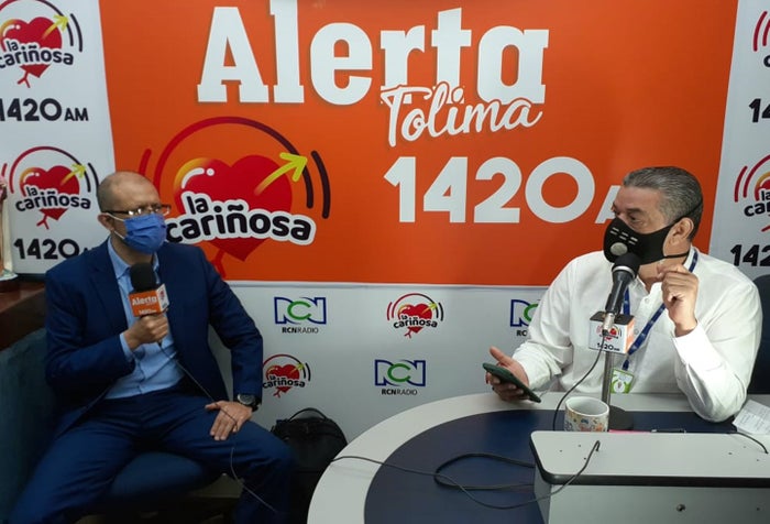 Secretario de Hacienda, Leopoldo Alfonso Ianini en La Cariñosa 2021