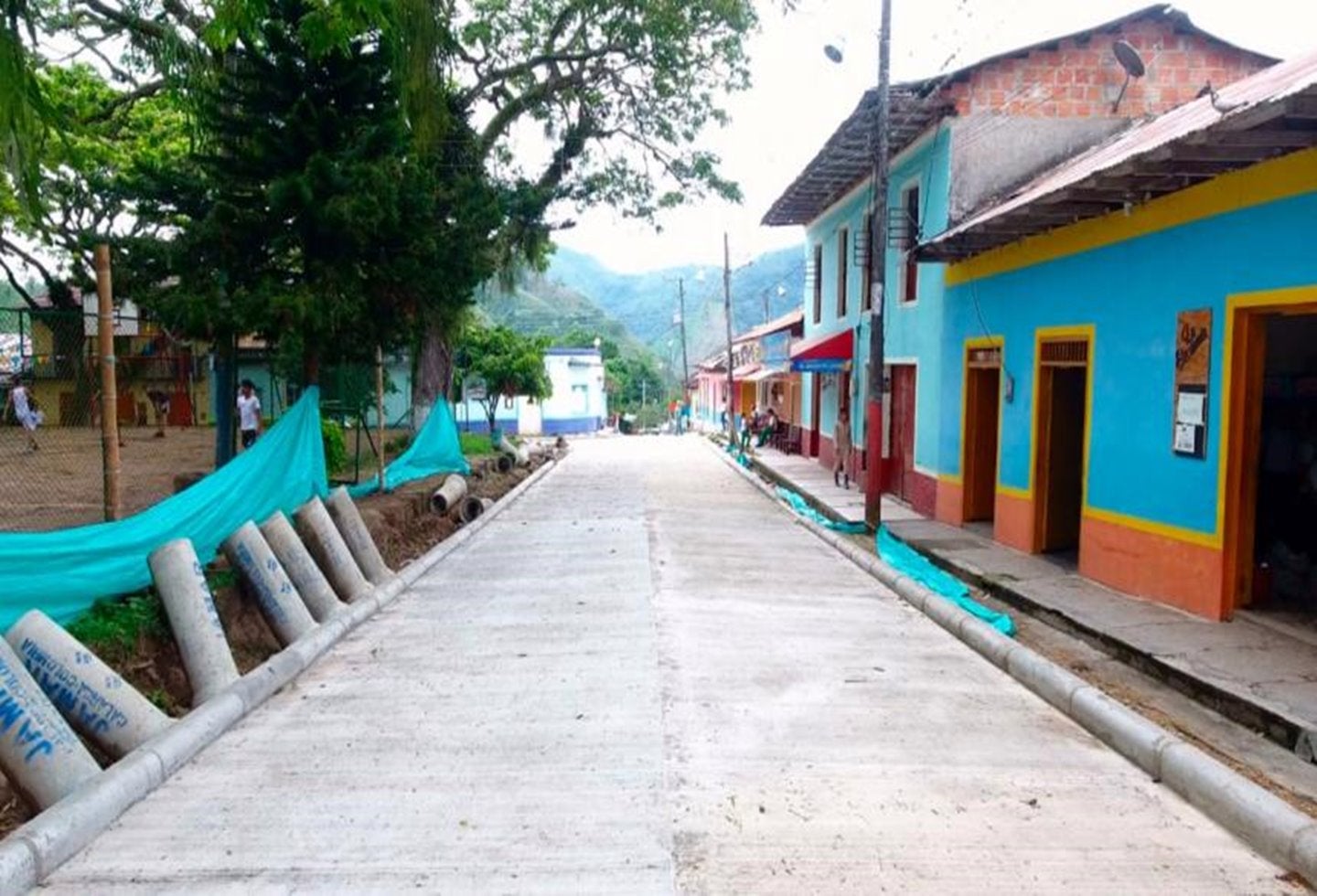 Sistema de Alumbrado en San Bernardo--Ibagué