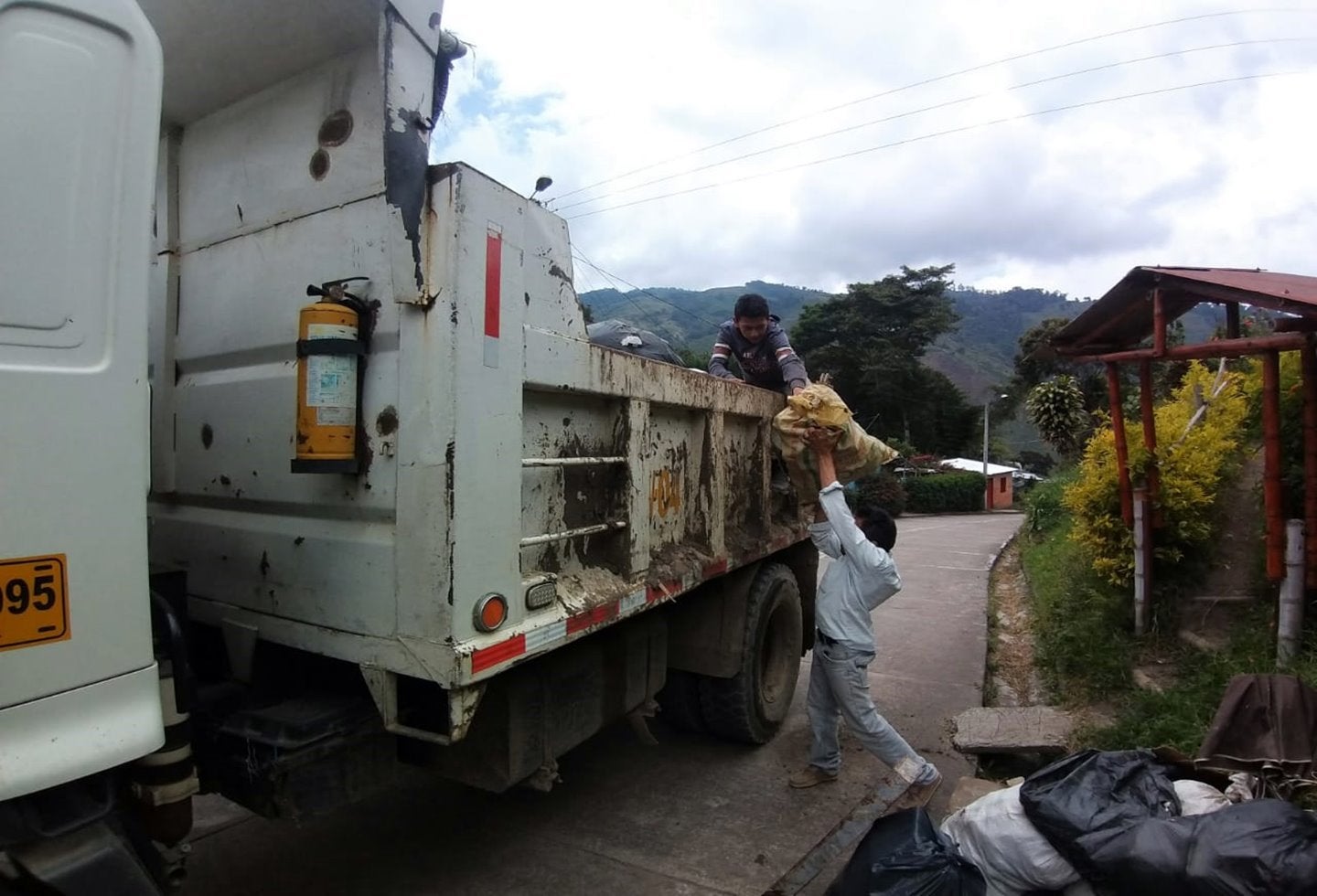 Recolección de basura Tapias-Ibagué 2021