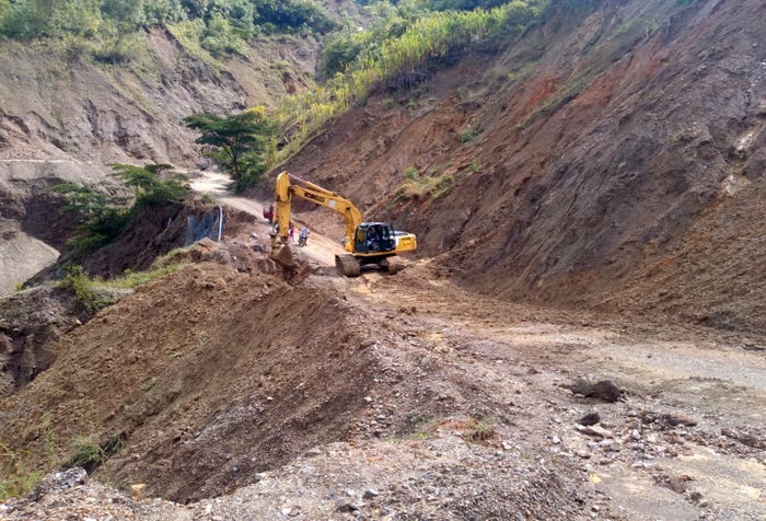 Trabajos en el sector rural El Salón Ibagué