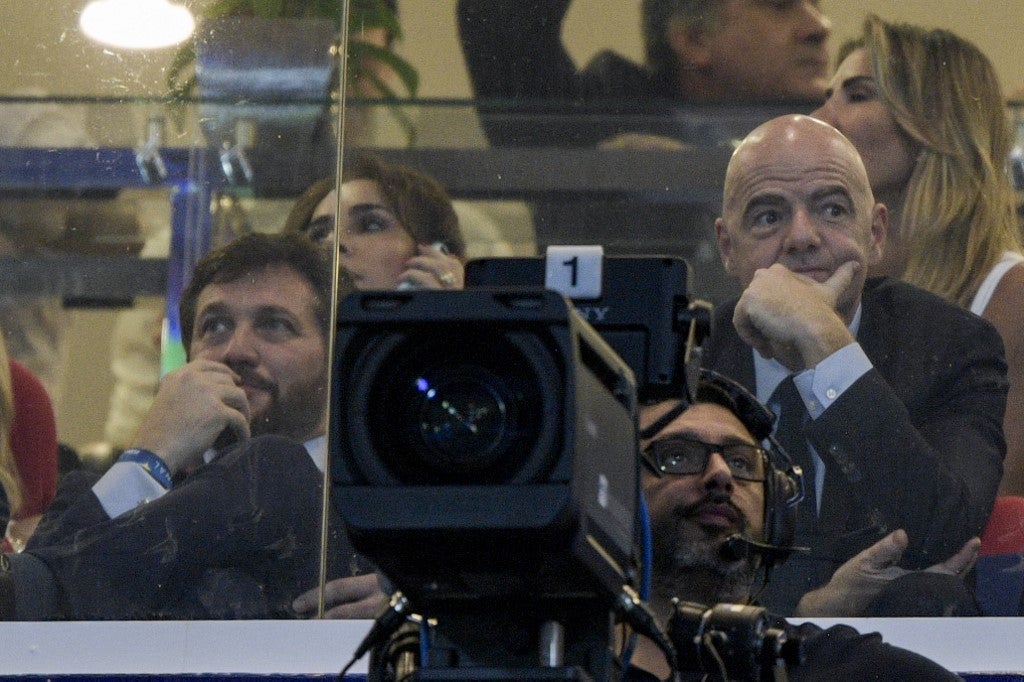 Gianni Infantino, Alejandro Domínguez