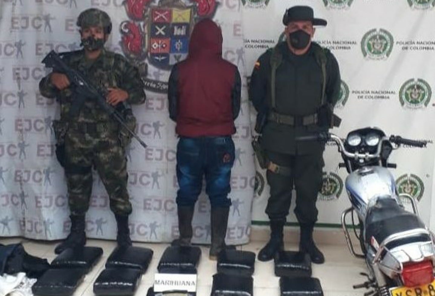 El estupefaciente tenía un valor en el mercado ilícito de $97.500.000