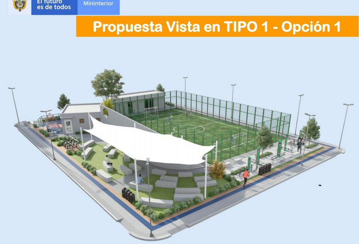 Proyecto parque “Sacúdete” fortalecerá tejido social