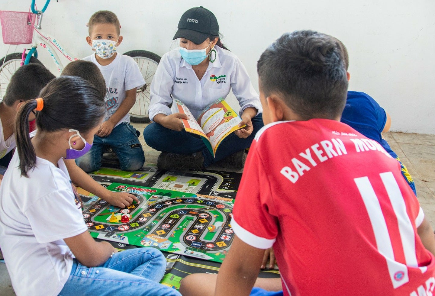 Alcaldía de Neiva inicia jornadas pedagógicas de educación vial con niñas y niños
