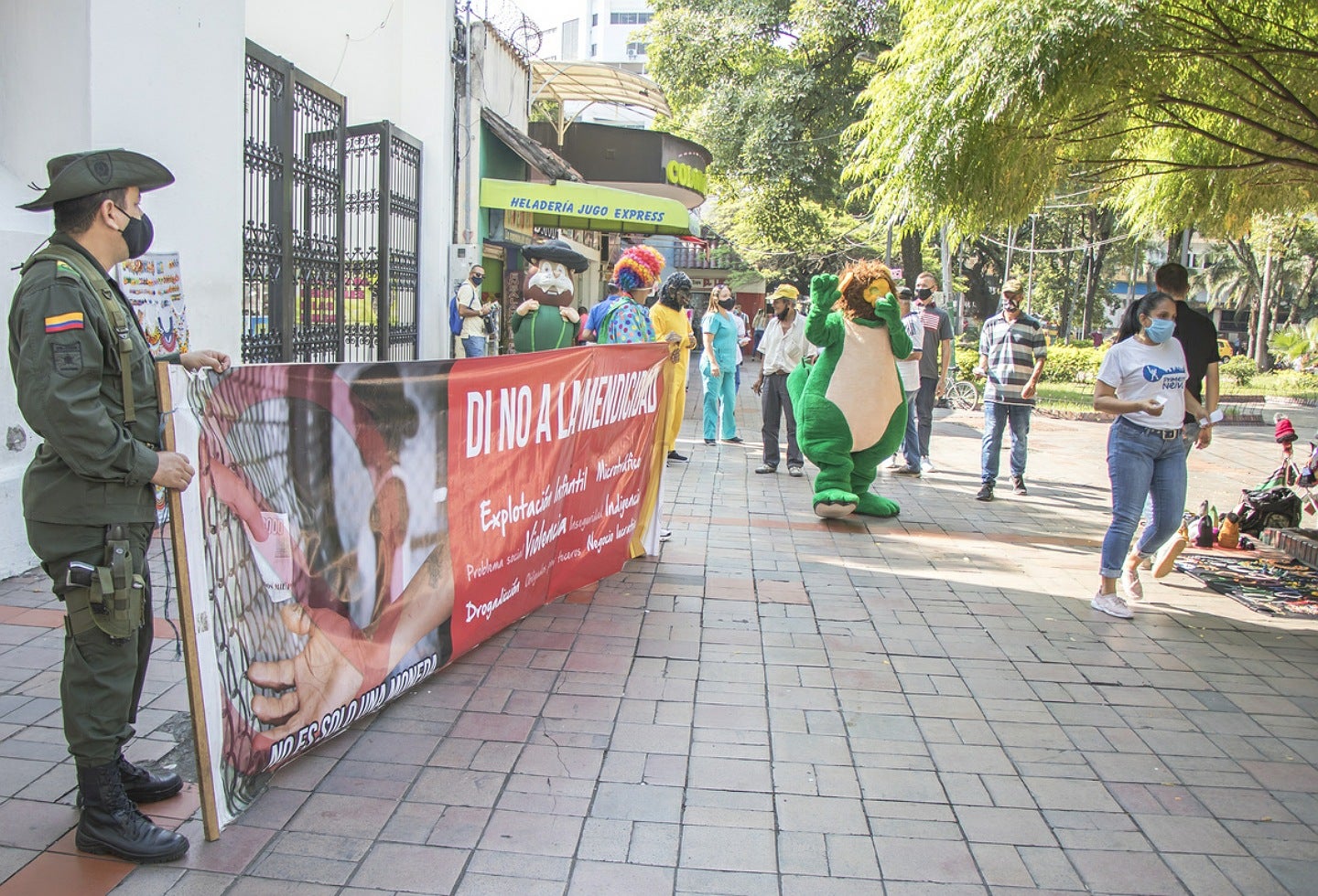 No a la mendicidad estrategia de alcaldía de Neiva