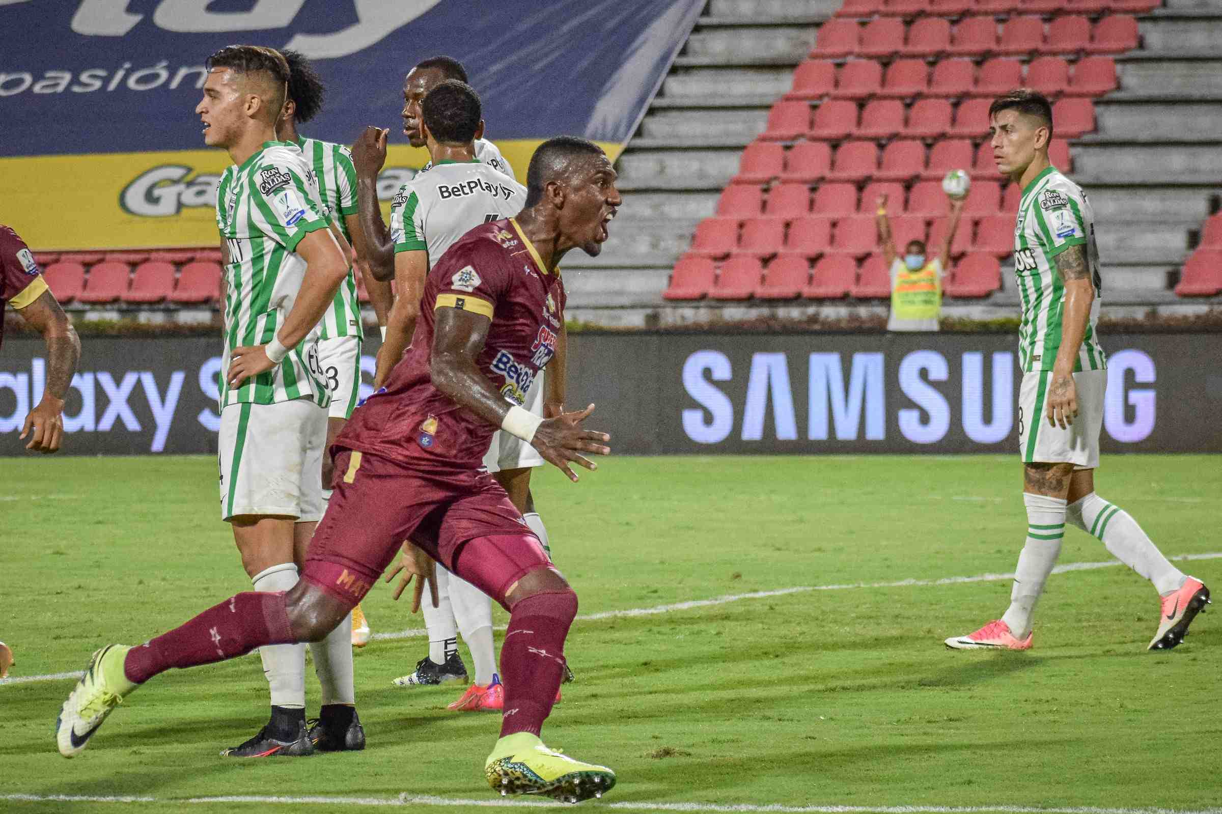 Tolima vs Nacional; Liga Betplay 2021