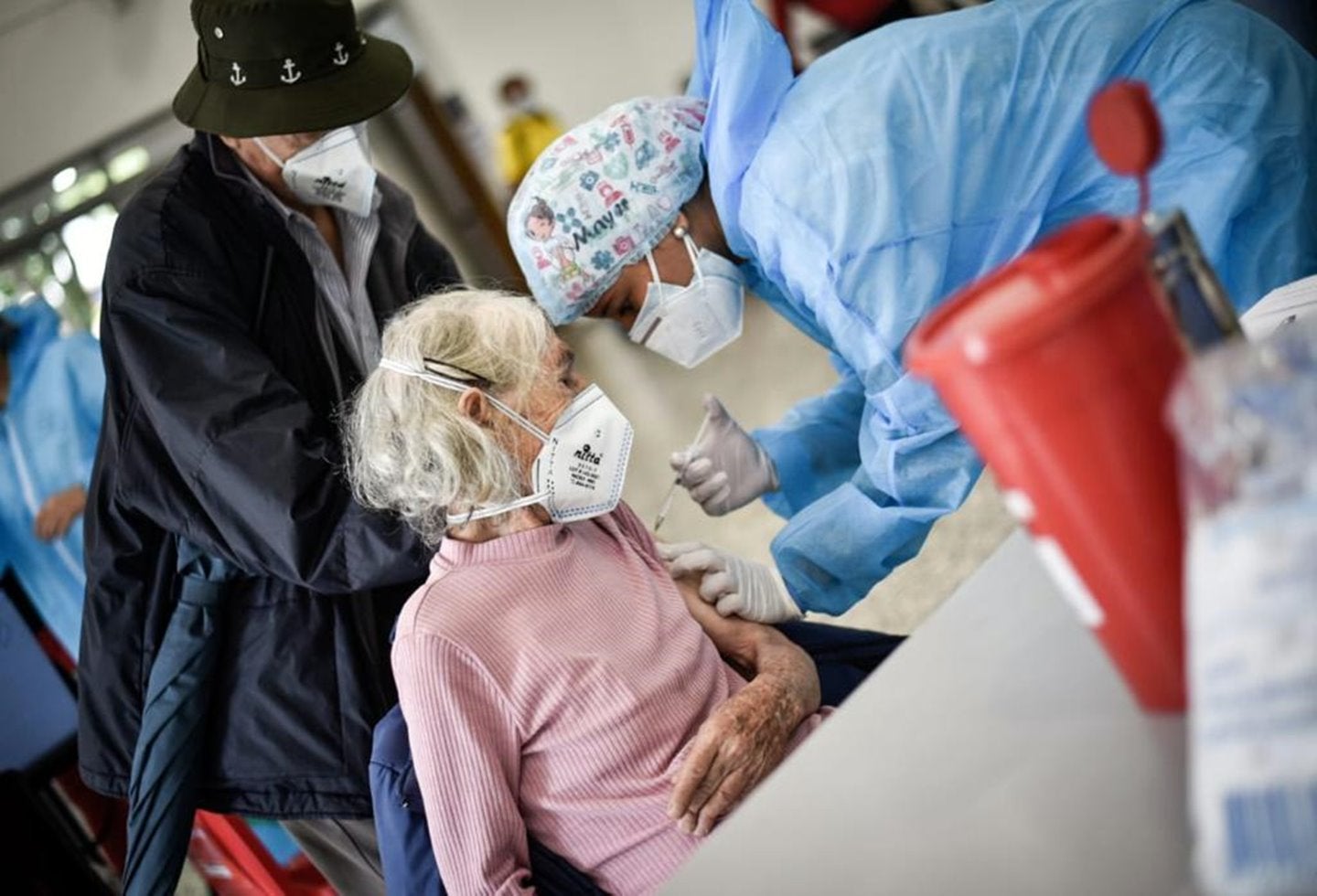 Adultos Mayores en Ibagué vacunados 2021