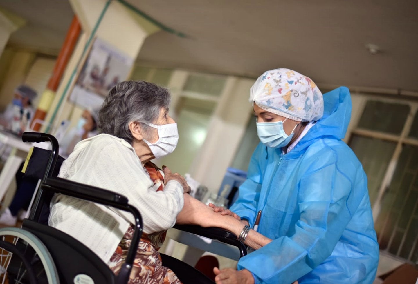 Adultos Mayores vacunados Ibagué 2021