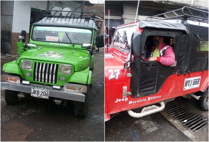Camperos que llevan al Cañón del Combeima 2021