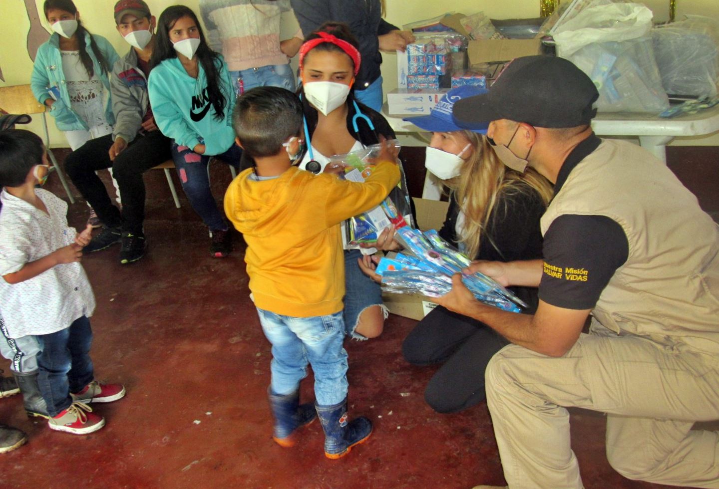 Militares desminadores realizaron jornada de acción integral en el Cañón de las Hermosas