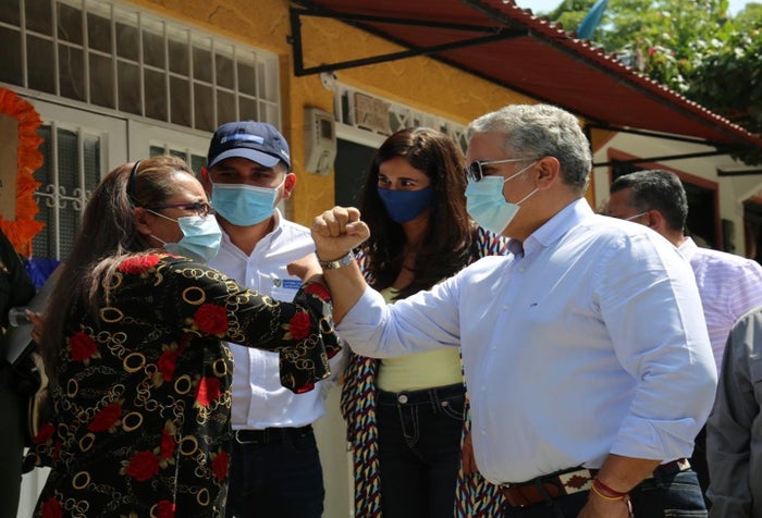 Duque entregó mejoramiento de viviendas Ibagué 2021