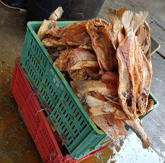 Pescado decomisado en Neiva.