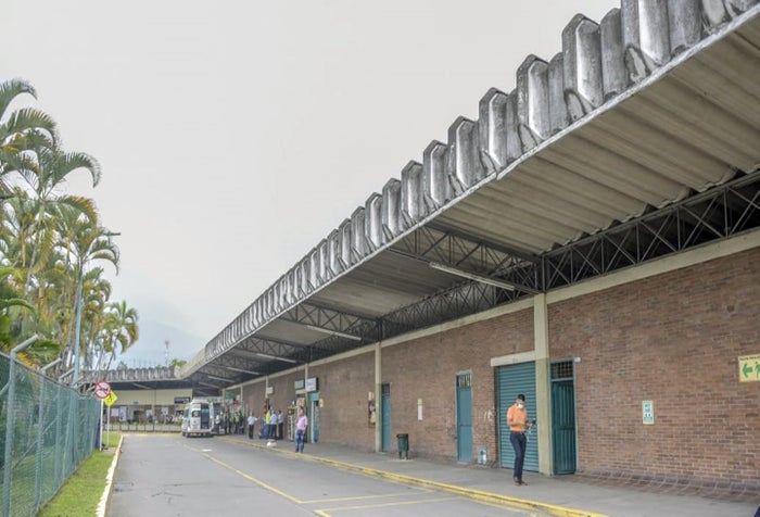 Terminal de Transporte de Ibagué-llegada de buses 2021