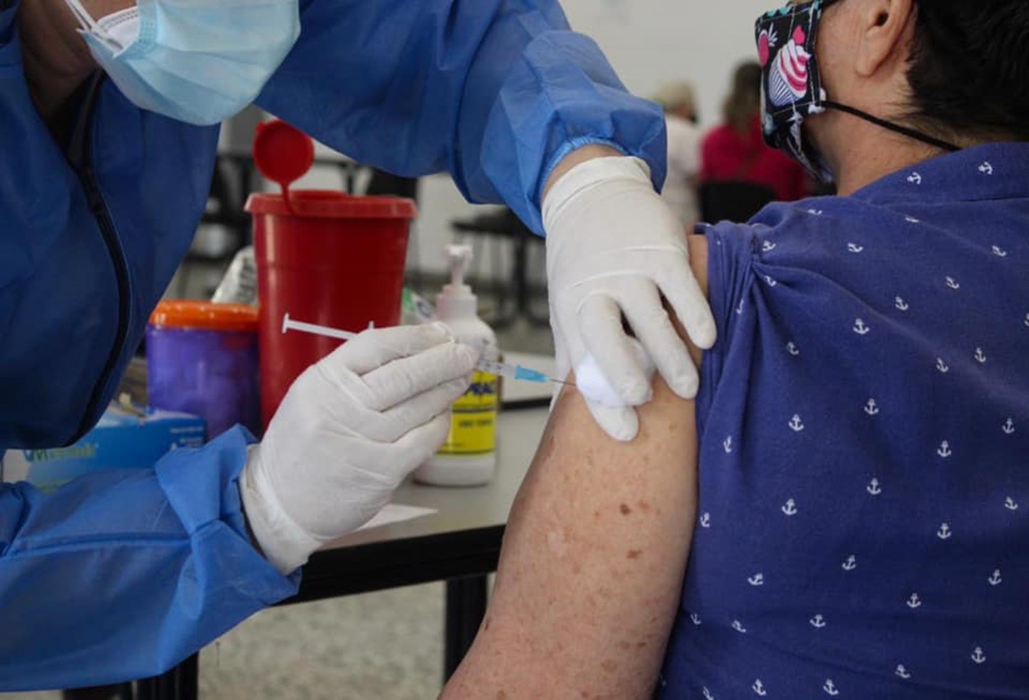 Vacunación en Ibagué.