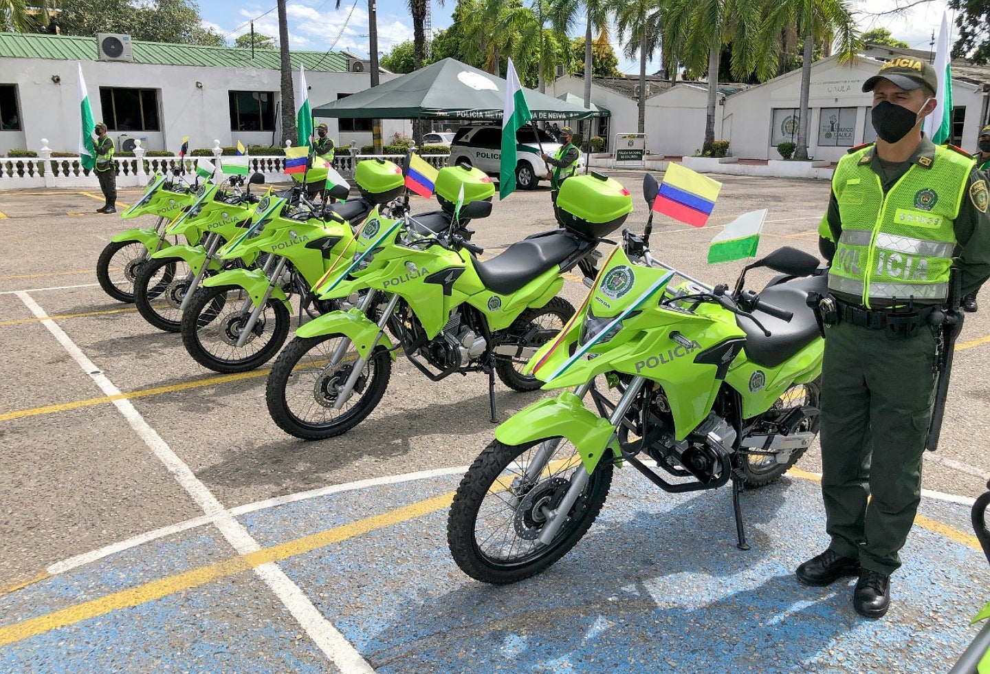 Las motocicletas fortalecerán el trabajo de patrullaje en las comunas