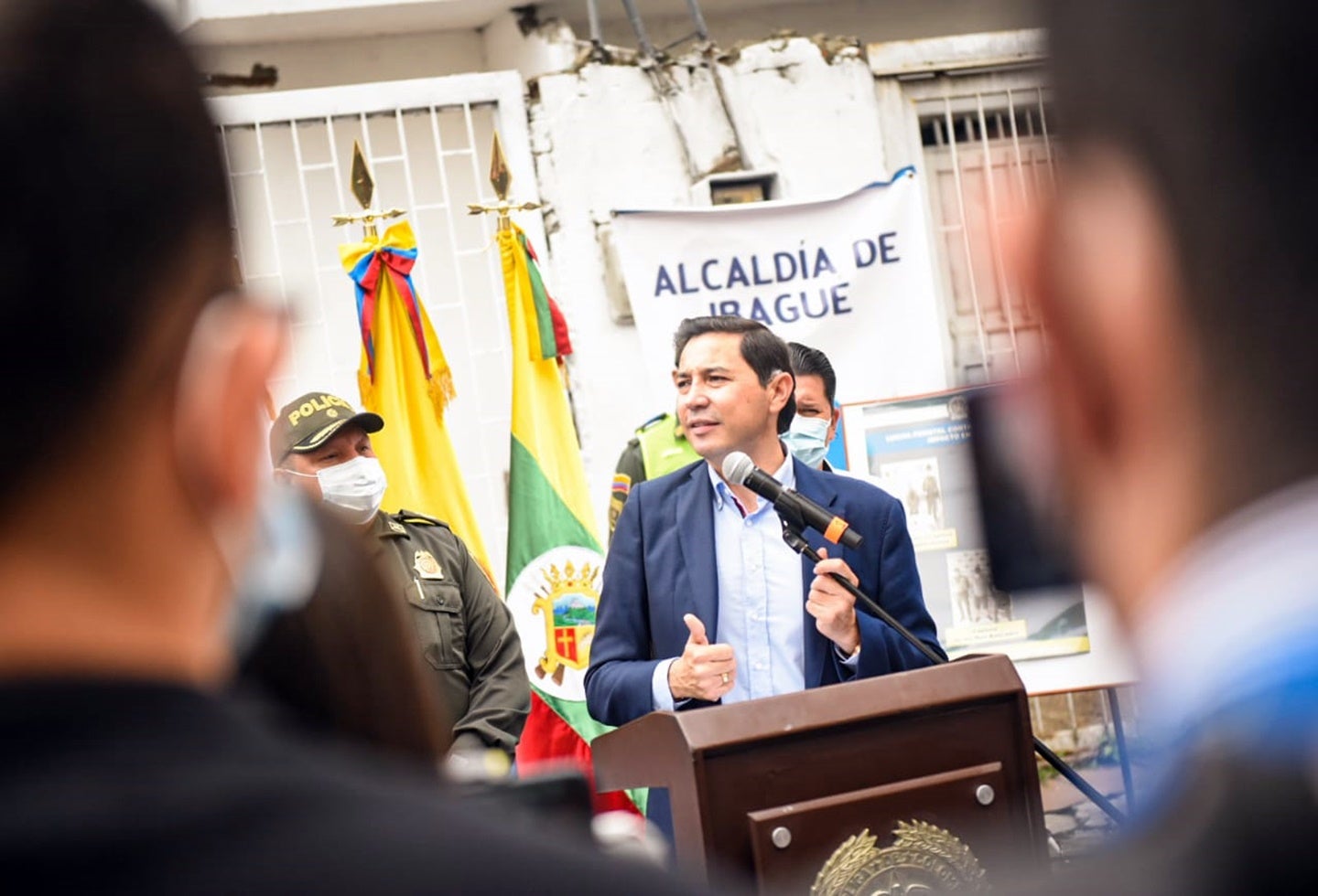 Alcalde de Ibagué, Andrés Fabián Hurtado 2021