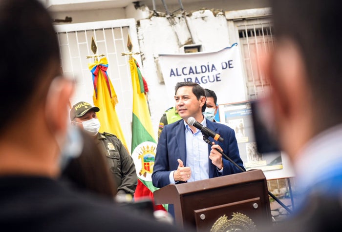 Alcalde de Ibagué, Andrés Fabián Hurtado 2021