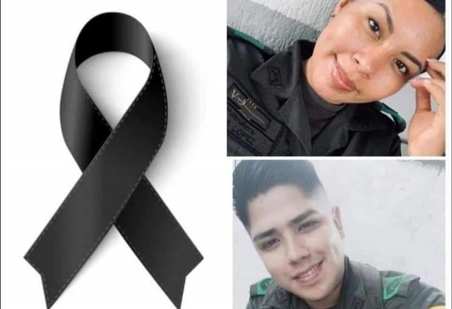 Policías asesinados en Caquetá.