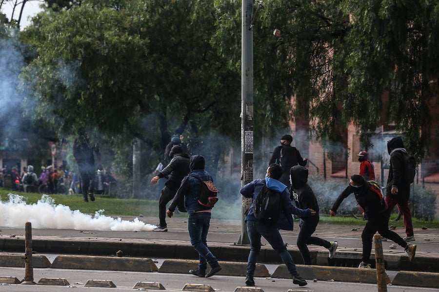 Vandalismo en paro nacional 28 de abril