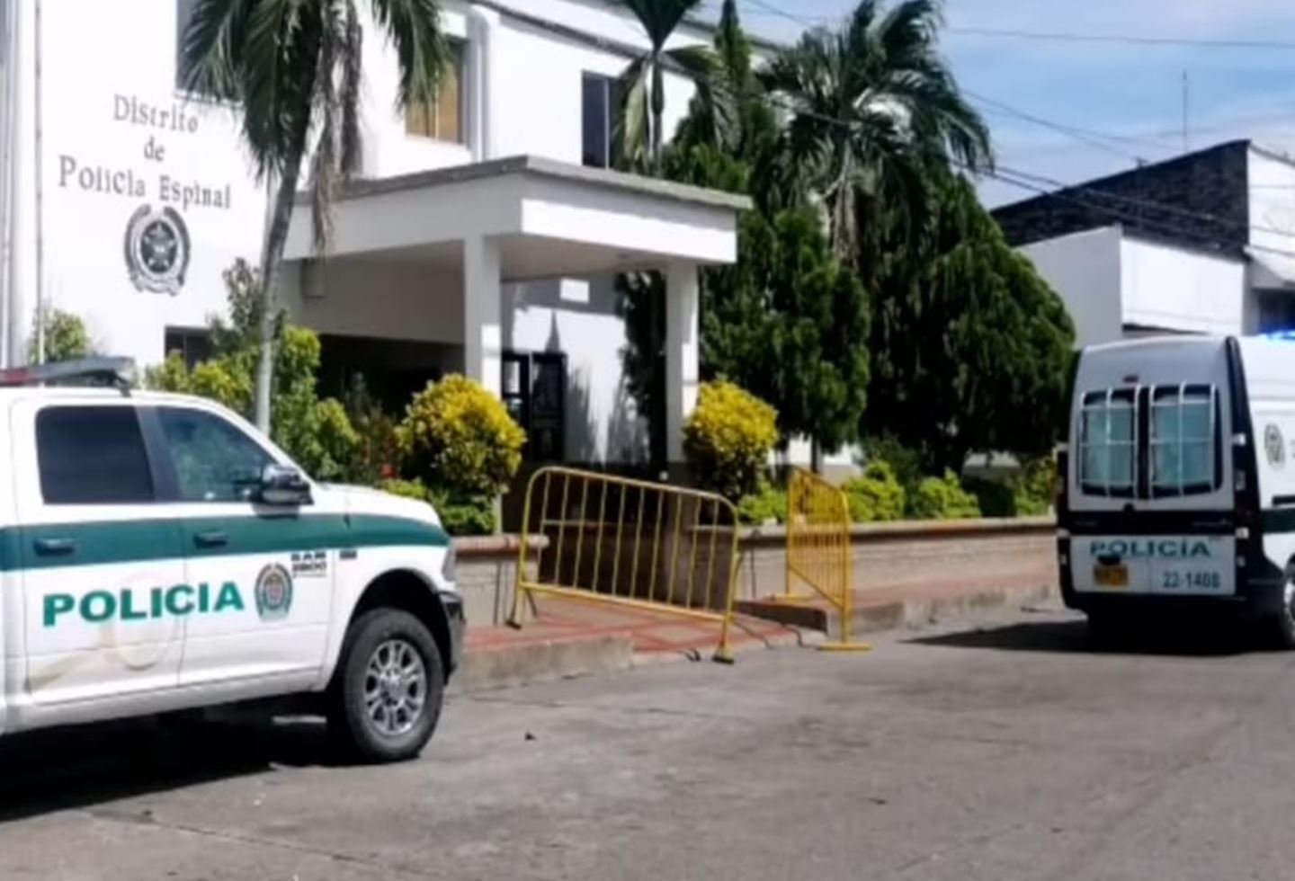 Se escaparon varios detenidos del calabozo en la Estación de Policía en El Espinal
