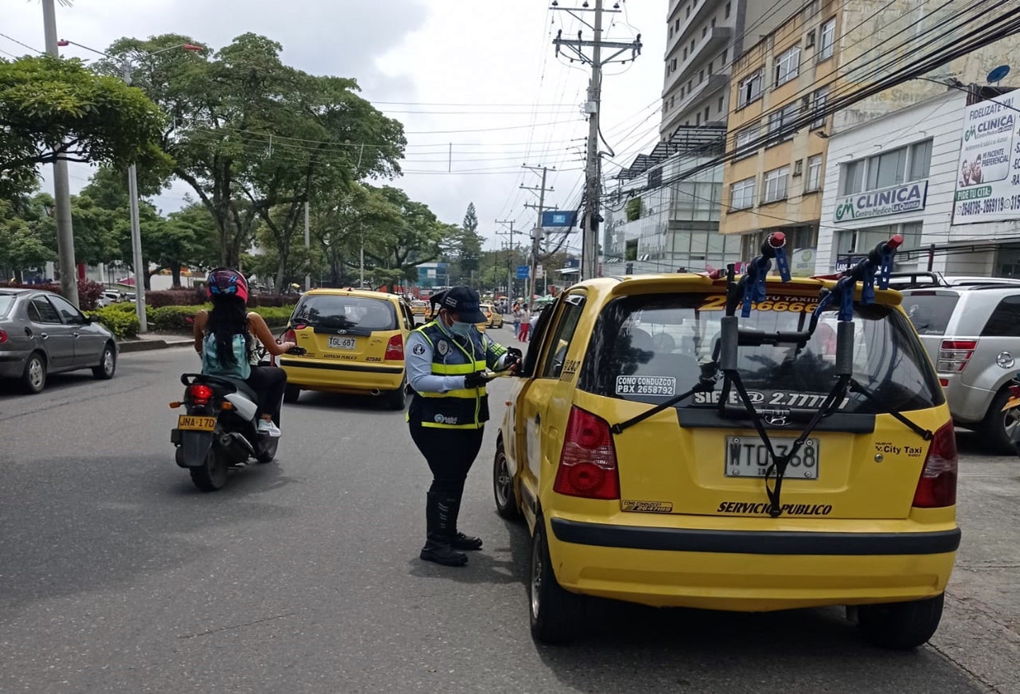 Imagen de taxi Ibagué 2021