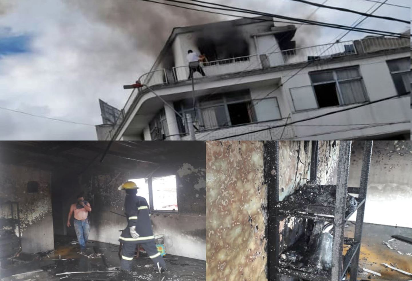 Se registraron dos incendios estructurales simultáneos en Ibagué