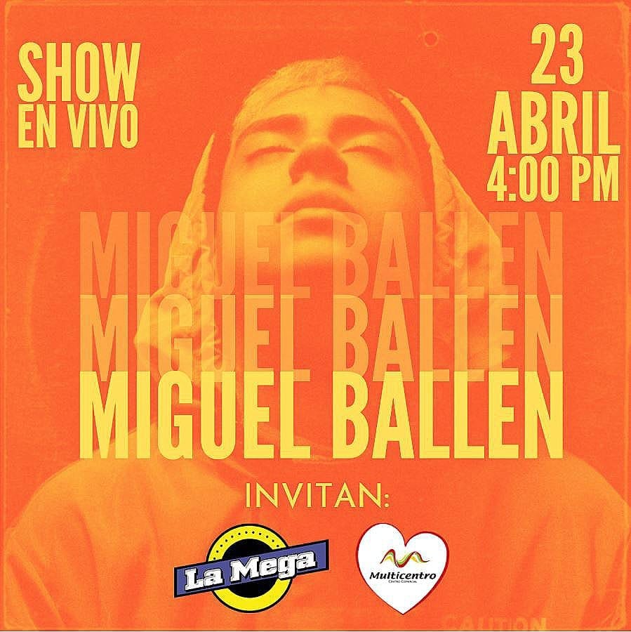 Artista invitado a celebrar los cumpleaños del Centro Comercial Multicentro