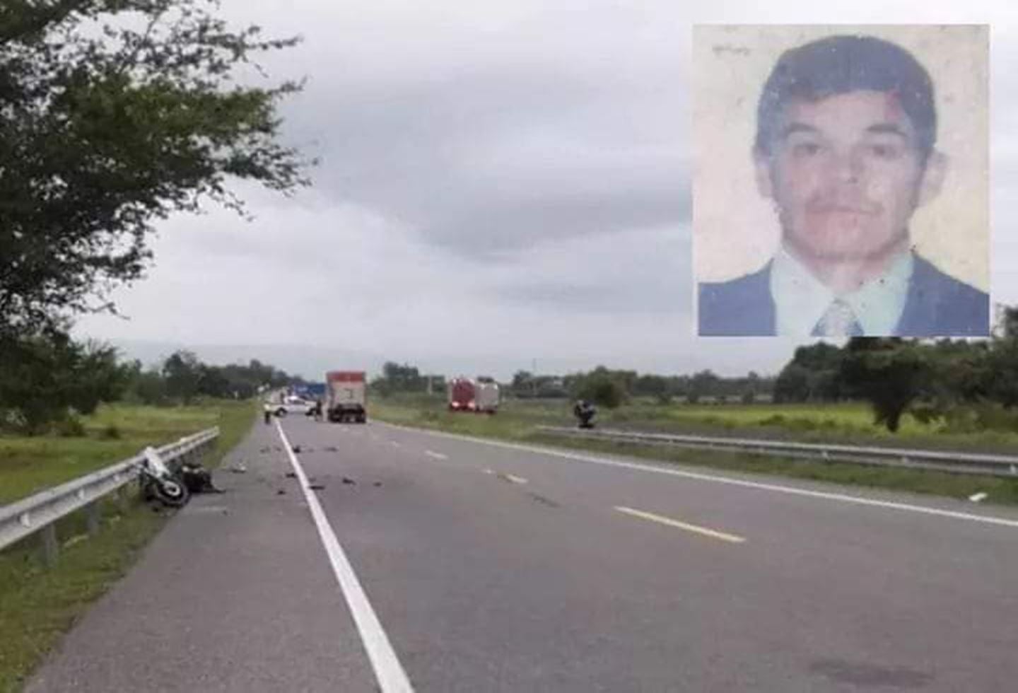 Identificaron a motociclista fallecido tras chocar contra camión de D1 en la vía Espinal – Guamo