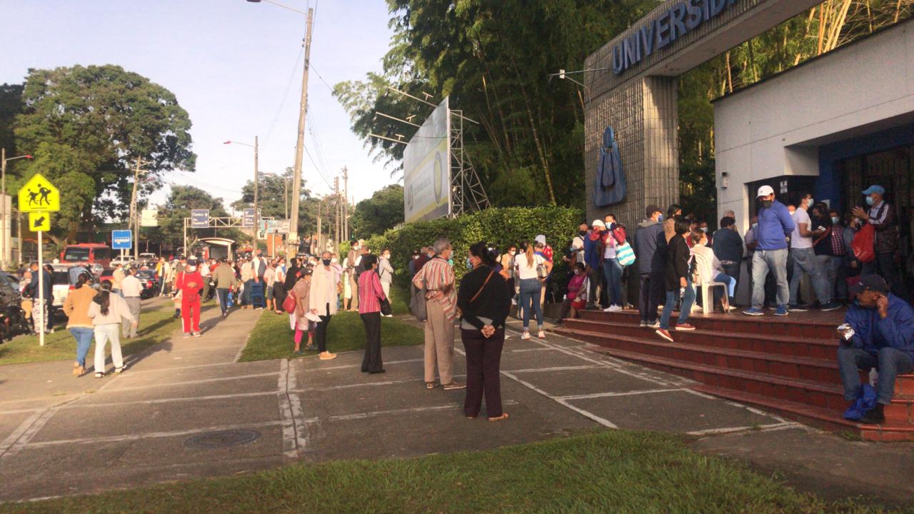 Vacunación en Ibagué.