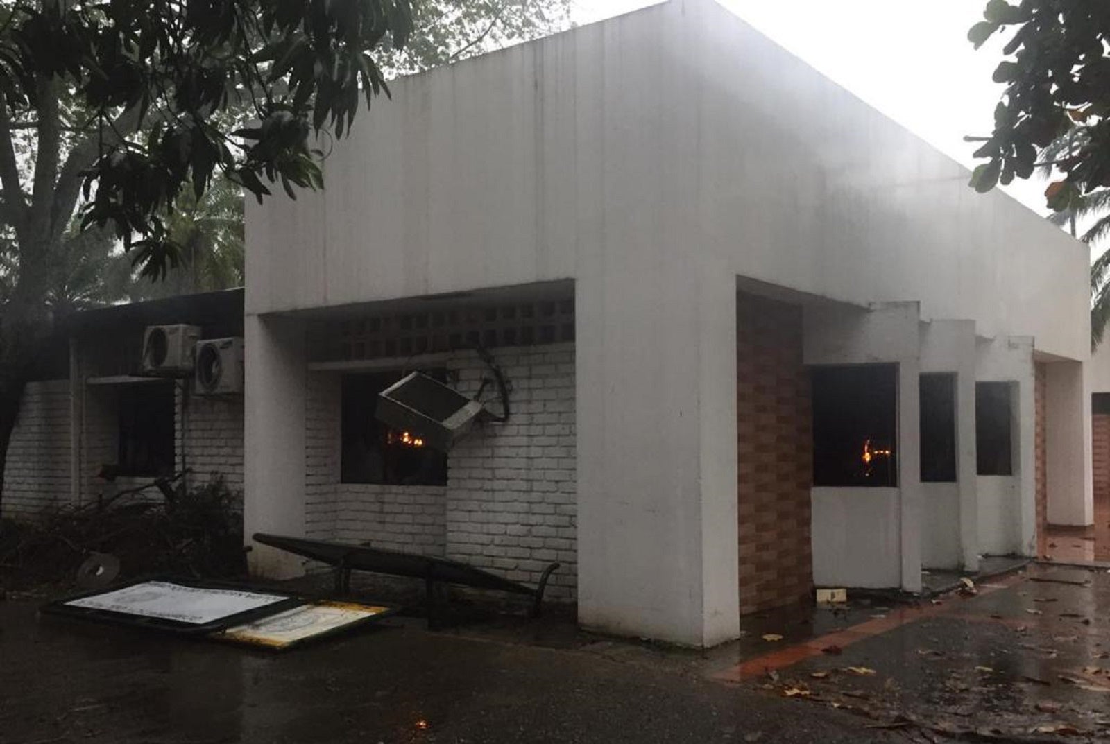 Colegio Vandalizado Neiva