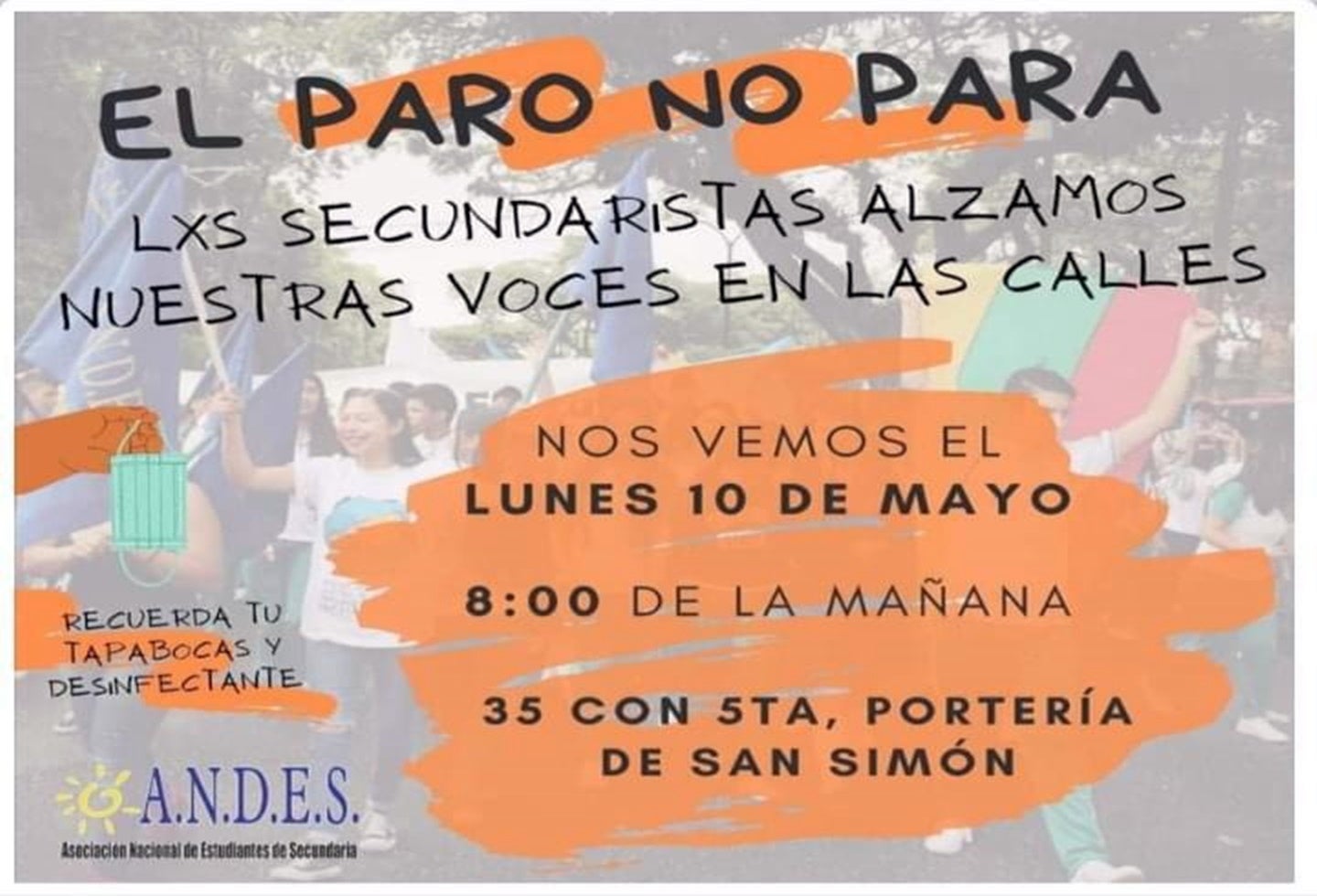 Movilización de estudiantes 2021