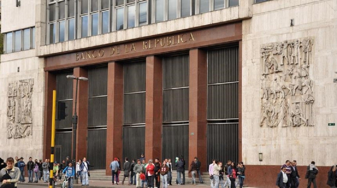 Fachada del Banco de la República