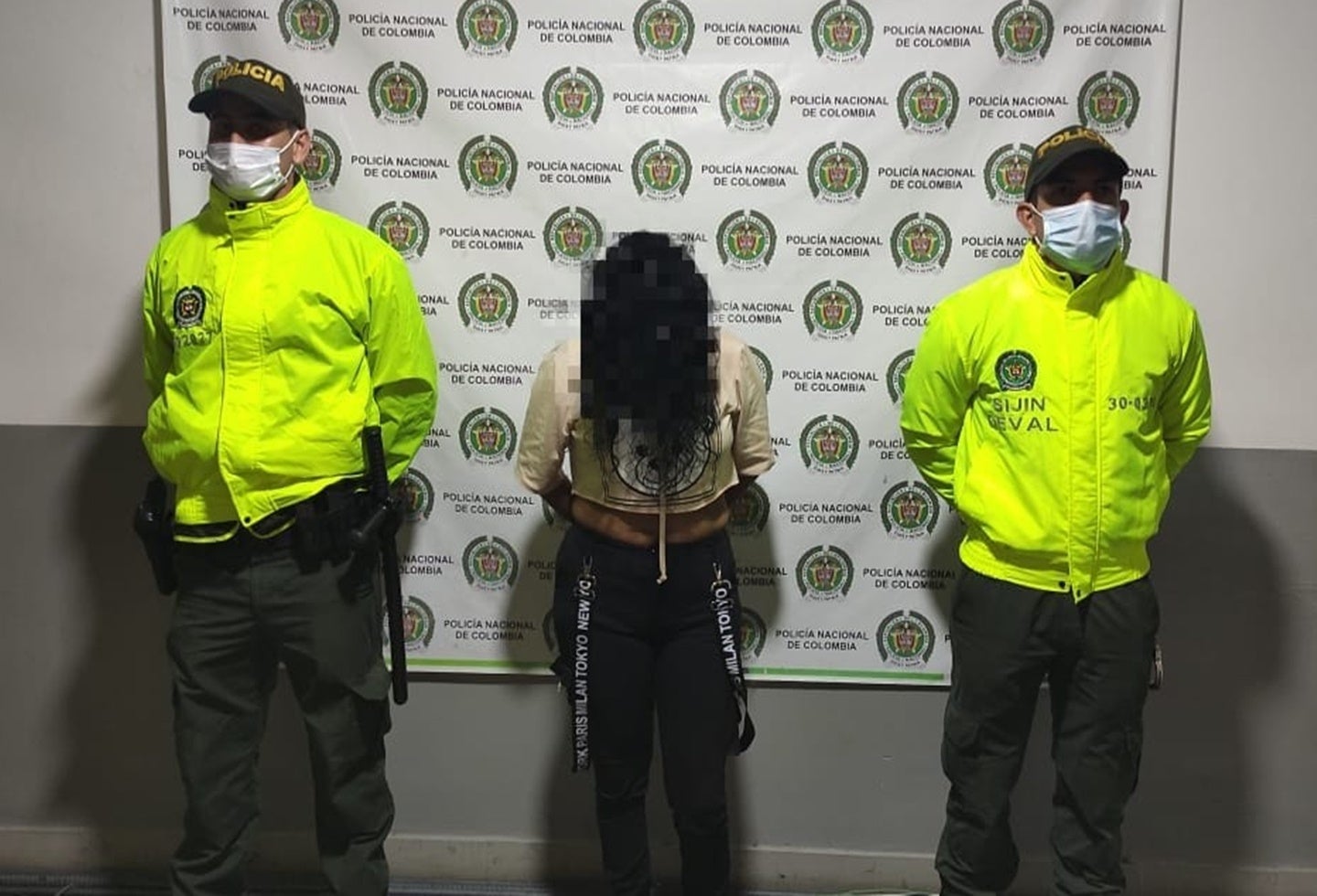 Cayó en El Espinal ‘La Chilindrina’, quien tenía circular azul de Interpol