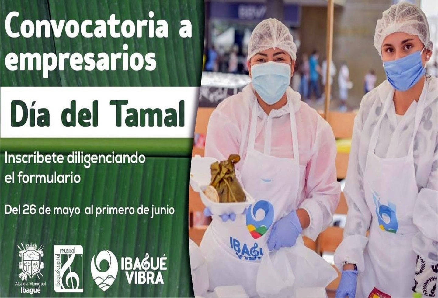 día de Tamal hasta el primero de junio 2021