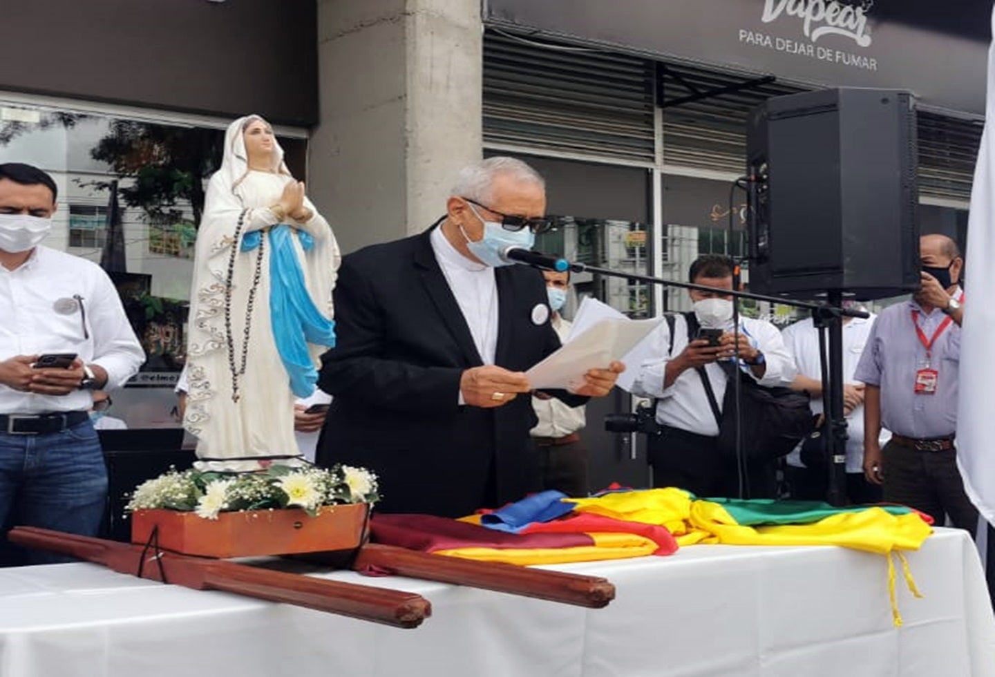 2--cadena humana en Ibagué