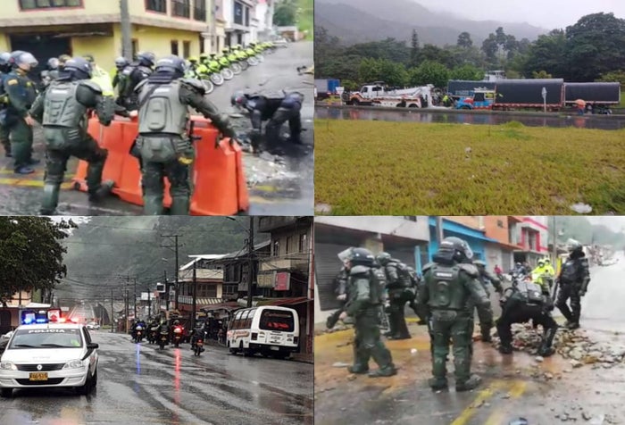 Policía y Ejército intervinieron el Parque de los Osos y Cajamarca