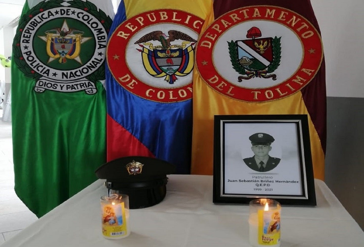 Patrullero Juan Sebastián Briñez