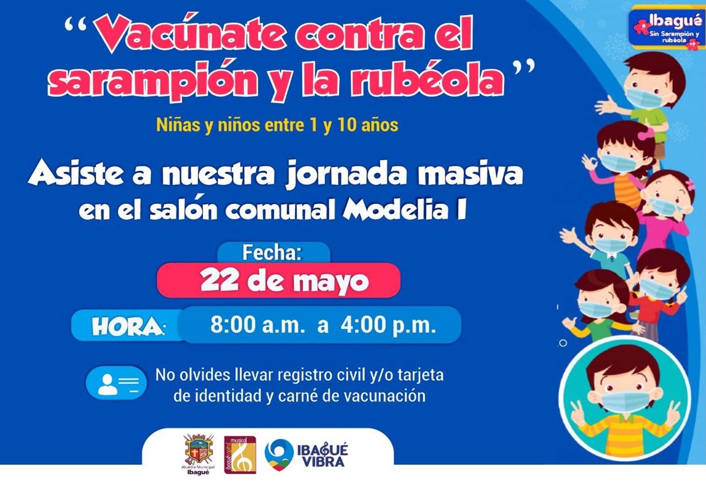 VACUNACIÓN en Modelia 2021