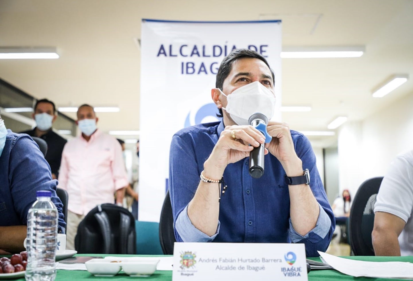 Mesas de dialogo alcalde de Ibagué