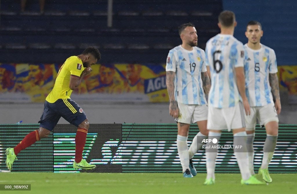 Colombia vs Argentina 2021