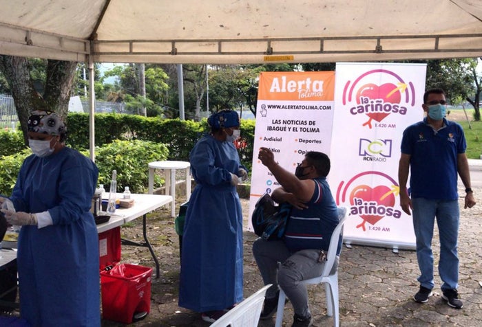 Jornada de vacunación en Ibagué