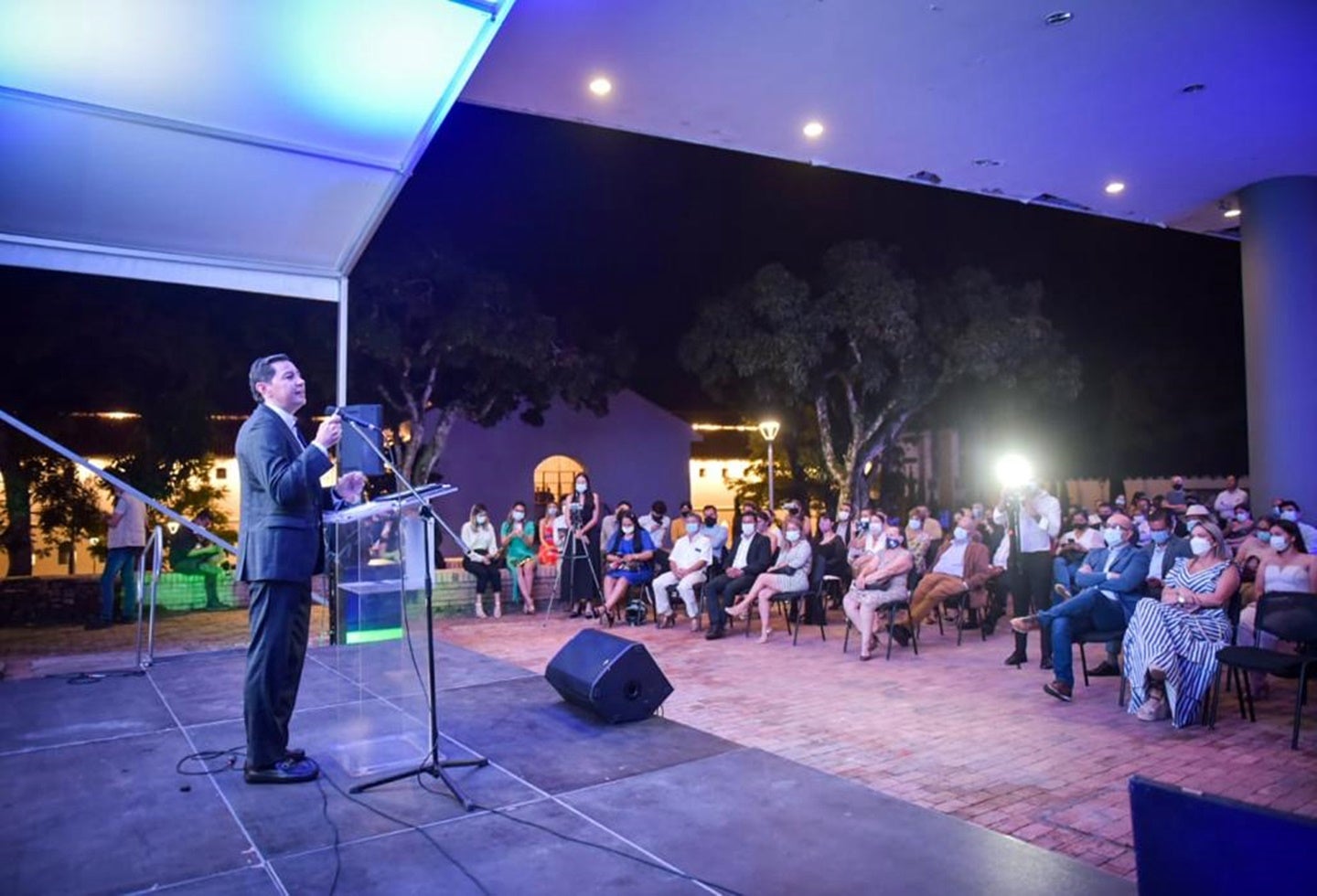 Alcalde Andrés Fabián Hurtado en el Panóptico