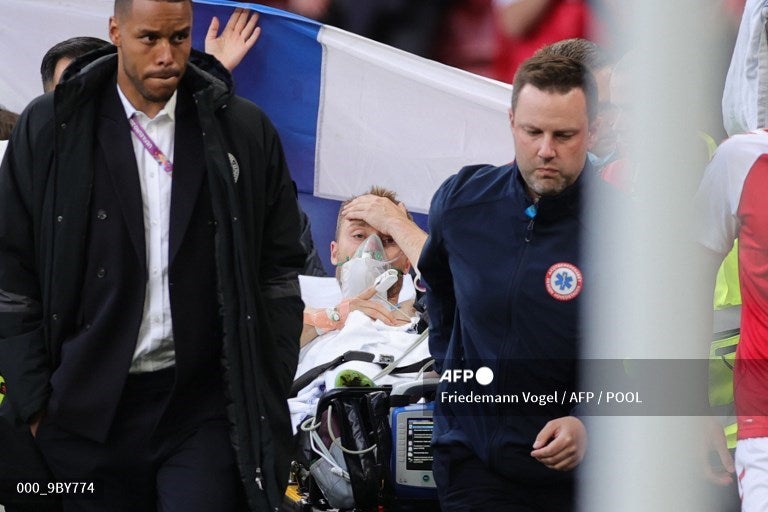 Eriksen, jugador de Dinamarca