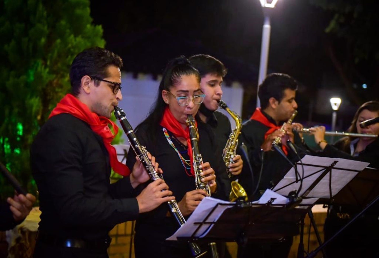 grupo musical en el panóptico de Ibagué