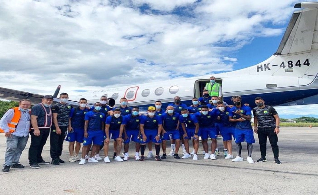 Atlético Huila viajó a Armenia