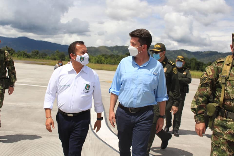 Consejo de seguridad con el Ministro de Defensa permitió habilitar la movilidad en la ruta 45